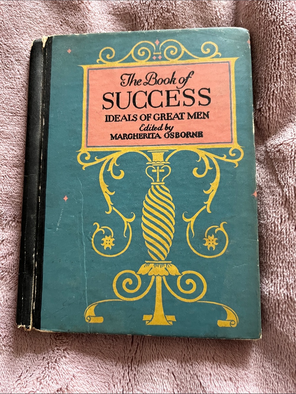 The Book of Success - Decorative Teal & Pink Hardcover
